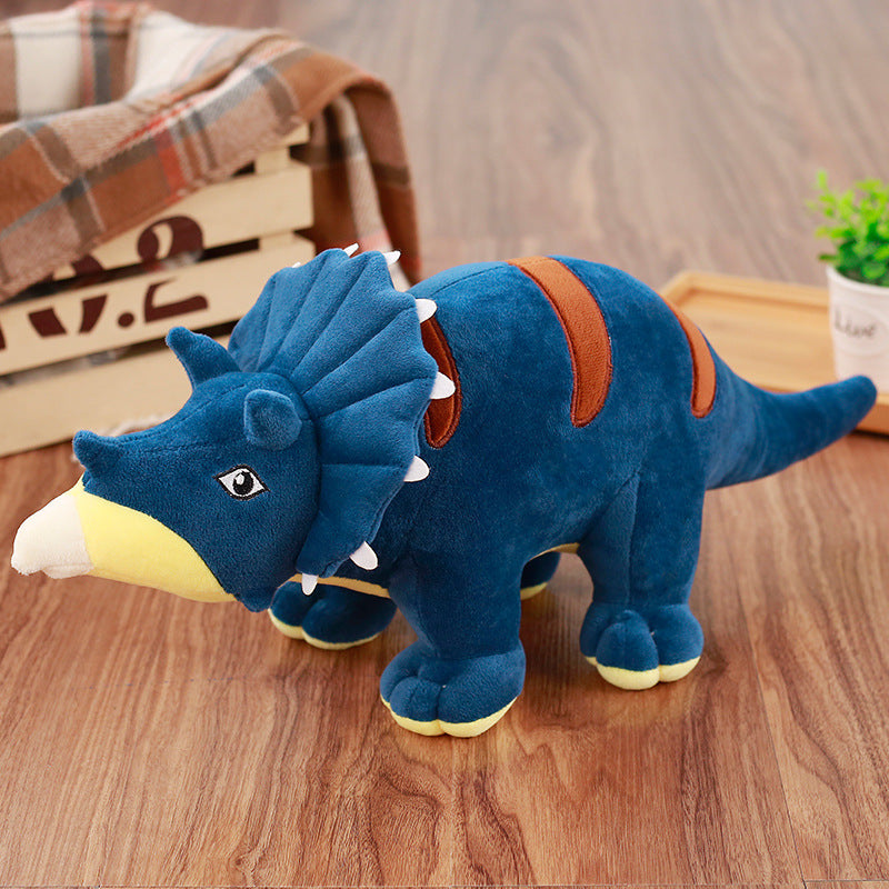 Giant Tricia the Triceratops Dinosaur Plush Toy