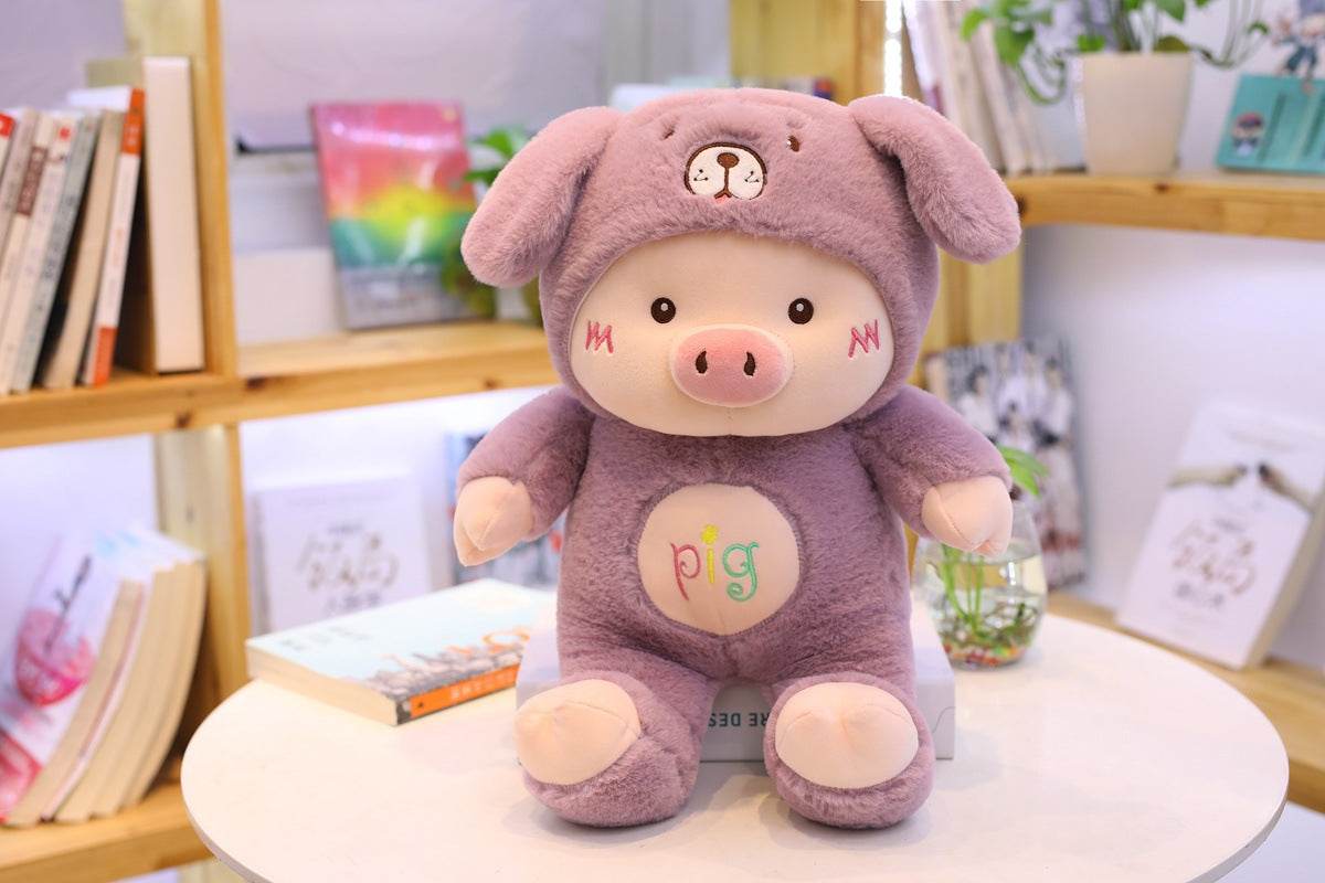 Shop Cuddly Cutie: Giant Piggy Plushie - Stuffed Animals Goodlifebean Giant Plushies