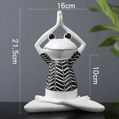 Calming Zen Frog Decor