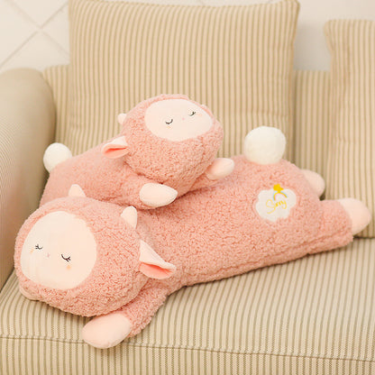 FluffiLamb | Snuggly Kawaii Lamb Plushie – Fuzzy Soft Stuffed Animal.