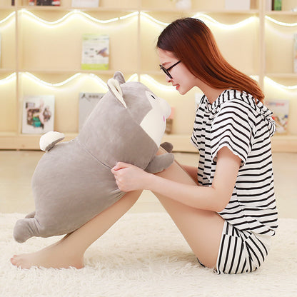 Shop Howlie: Cute Large Husky Puppy Plushie | Stuffed Husky Plush - Goodlifebean Plushies | Stuffed Animals
