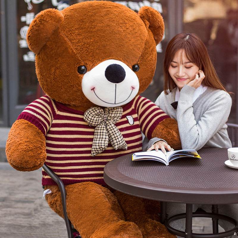 Shop 4ft Giant BrownTeddy - Stuffed Animals Goodlifebean Giant Plushies