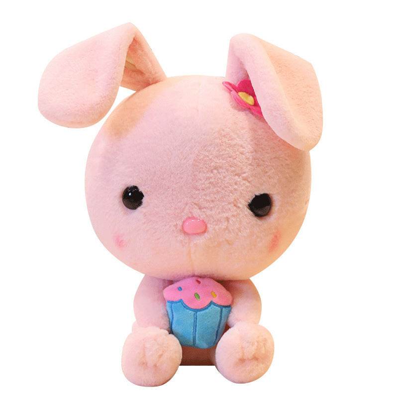 Bubbly: Floppy Mini Bunny Plushie.