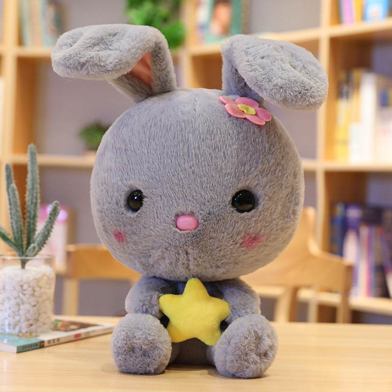 Bubbly: Floppy Mini Bunny Plushie.