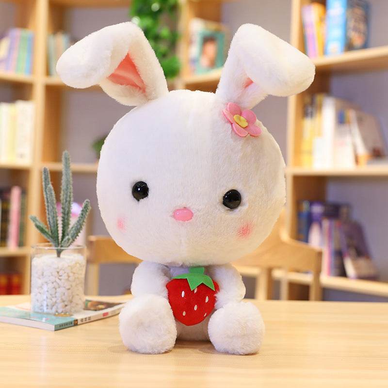 Bubbly: Floppy Mini Bunny Plushie.