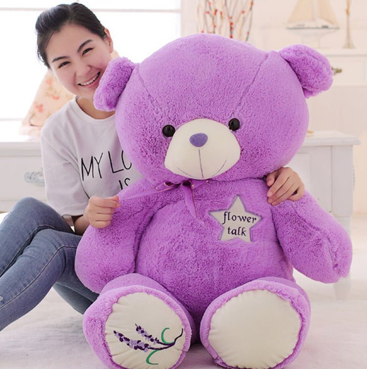 Taro: Giant Purple Teddy Bear - Goodlifebean product_type