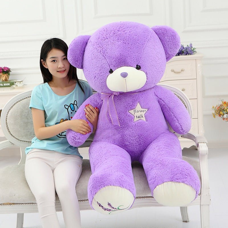 Taro: Giant Purple Teddy Bear - Goodlifebean product_type