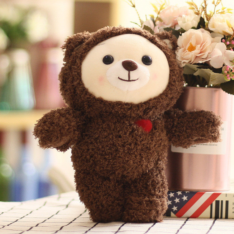 Shop Mini Fuzzy Brown Teddy Bear - Goodlifebean Plushies | Stuffed Animals