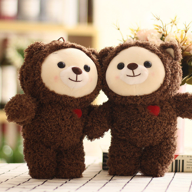 Shop Mini Fuzzy Brown Teddy Bear - Goodlifebean Plushies | Stuffed Animals