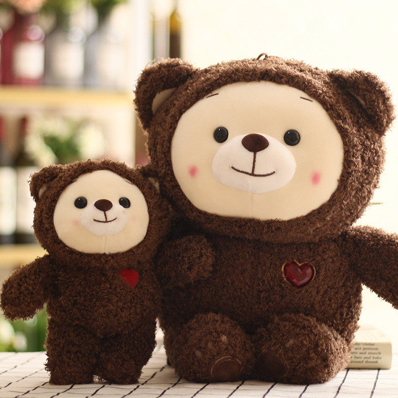 Shop Mini Fuzzy Brown Teddy Bear - Goodlifebean Plushies | Stuffed Animals