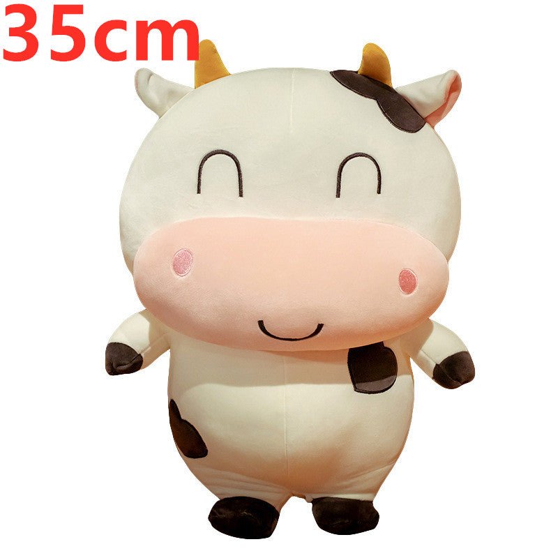 Chubby Happy Cow Plushie | Stuffed Animal Cow - Goodlifebean product_type