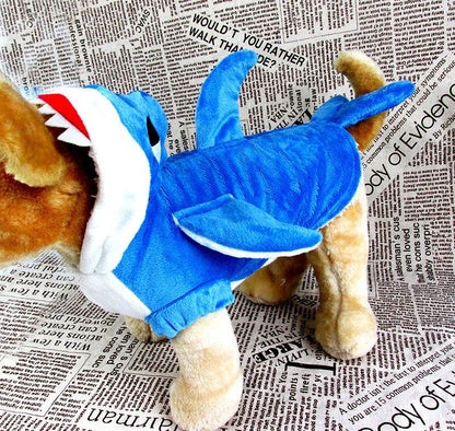 Comfy Cozy Shark Suit for Pets - Goodlifebean