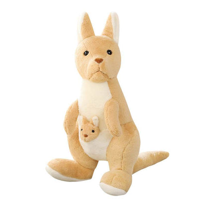 Shop KuddleRoos: Mommy & Mini Kangaroo Plushie - Stuffed Animals Goodlifebean Plushies | Stuffed Animals