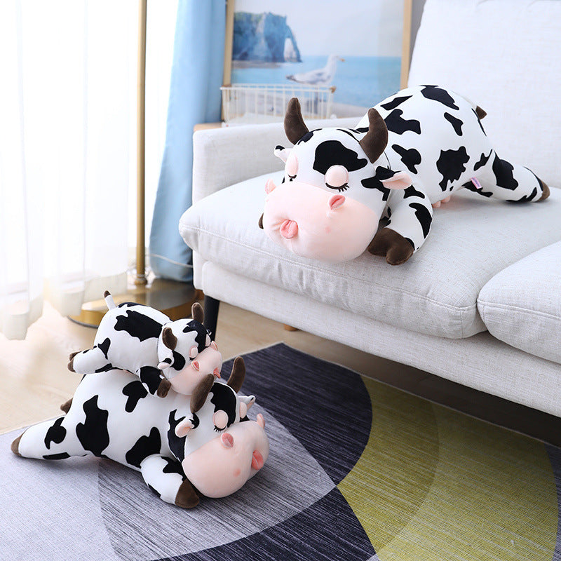 ChonkyCheeks: Adorable Chubby Cow Plush