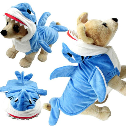 Comfy Cozy Shark Suit for Pets - Goodlifebean