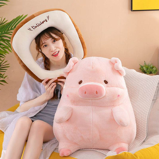 Lulu: Kawaii Piggy Plushie | Stuffed Animal Pig - Goodlifebean