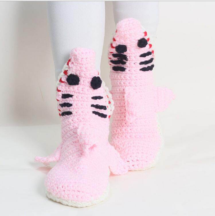 Cozy Plush Shark Socks - Goodlifebean