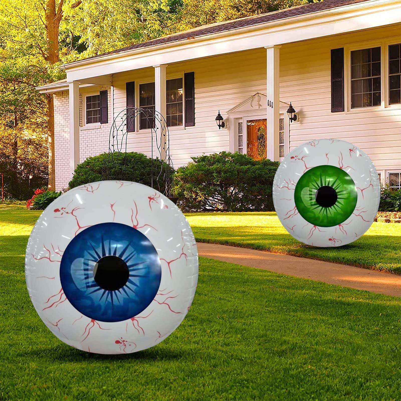 Inflatable Glow-In-The-Dark Eyeball Balloon - Goodlifebean