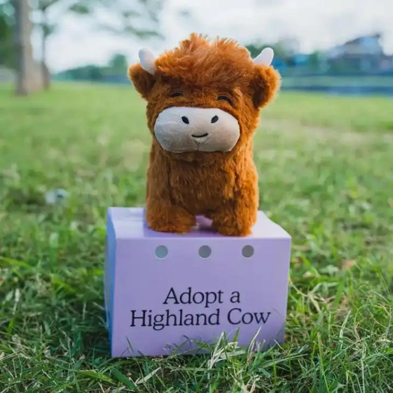 Chunky Highland Cow Plushie - Goodlifebean product_type