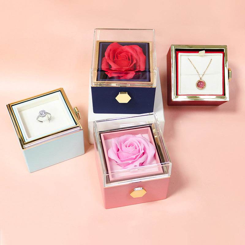 Rotating Eternal Rose Gift Box - Goodlifebean