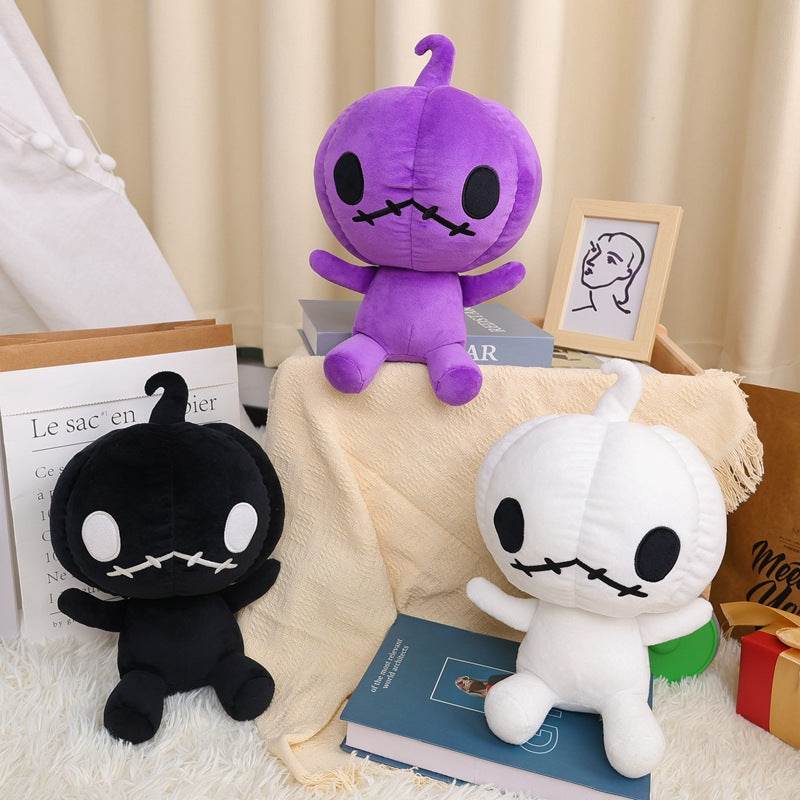 Cuddle Patch: Cute Pumpkin Doll Halloween Plushie