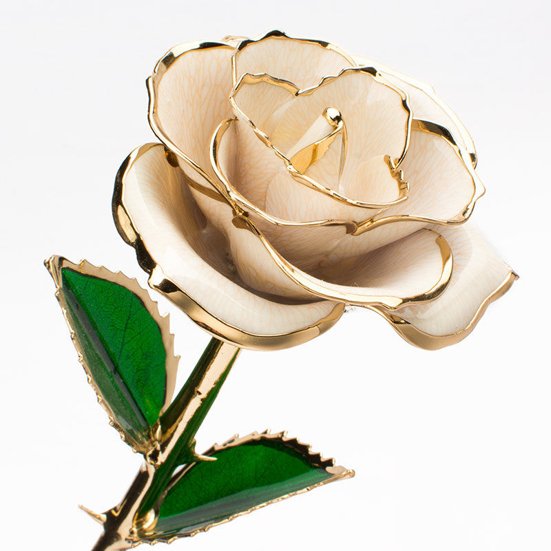 Handmade 24K Gold-Plated Rose