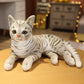 Lifelike Stuffed Cat Plush Toy