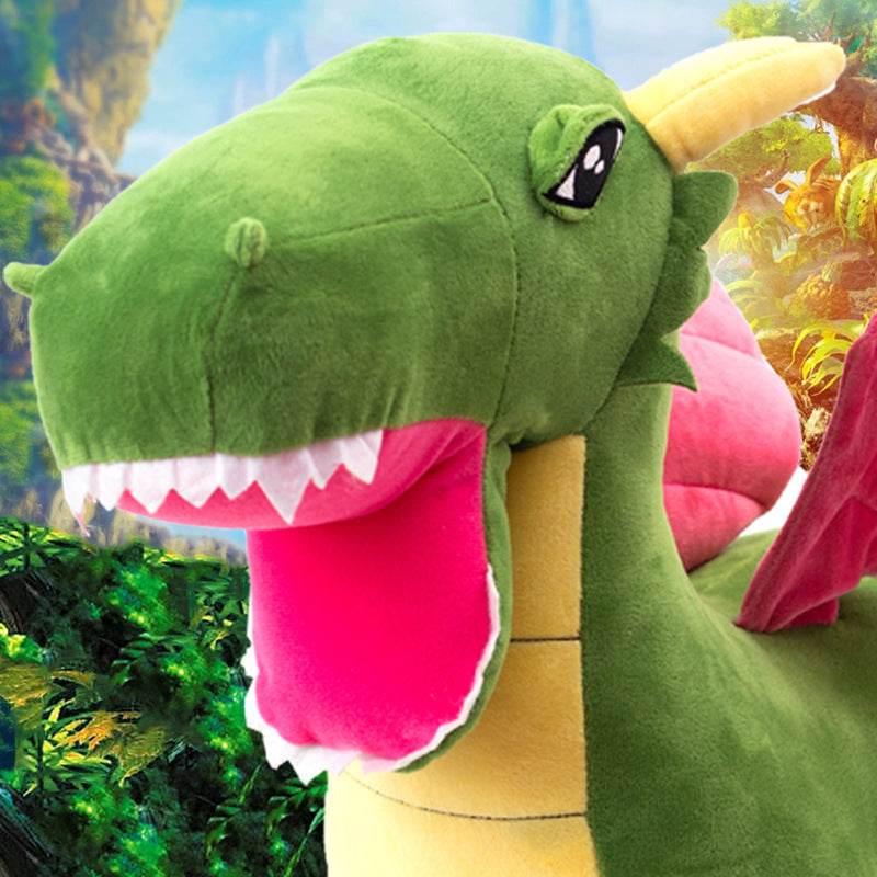 Shop Enchantasaur Plush - Extra Large Dinosaur Stuffed Animal Plushie - Stuffed Animals Goodlifebean Plushies | Stuffed Animals