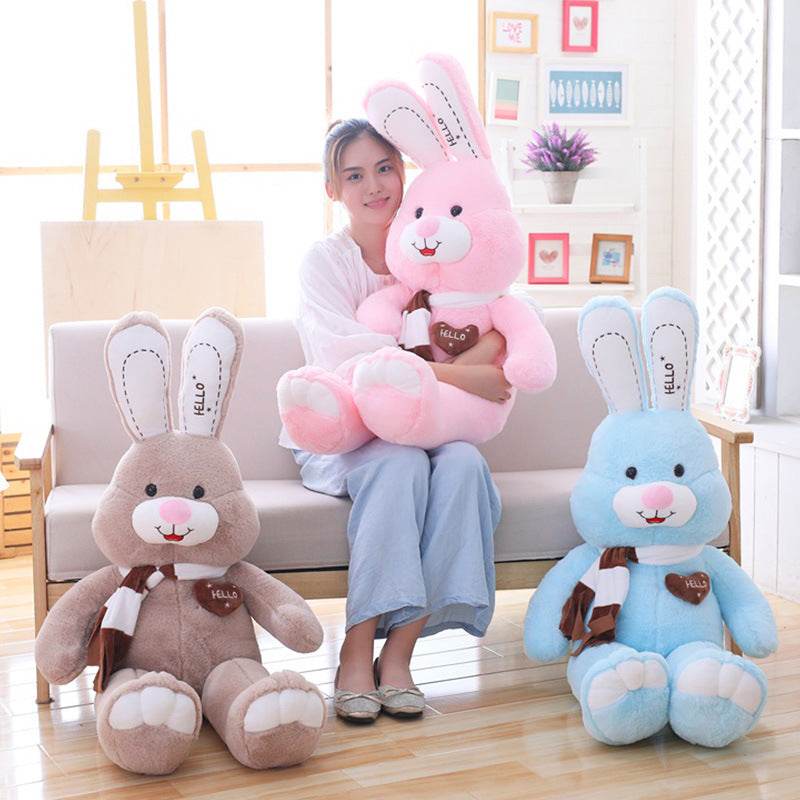 Shop Binky: Jumbo Stuffed Bunny Plushie - Stuffed Animals Goodlifebean Giant Plushies