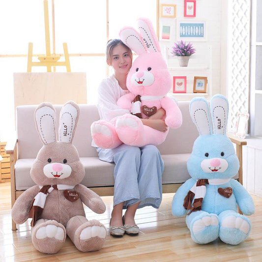 Shop Binky: Jumbo Stuffed Bunny Plushie - Stuffed Animals Goodlifebean Giant Plushies