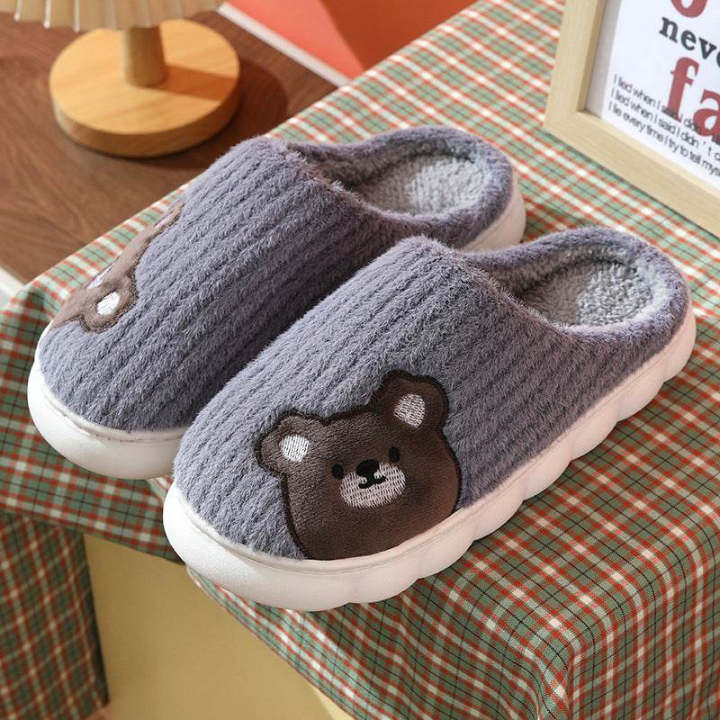 Shop Cute Rabbit Plush Fleece Slippers - Shoes Goodlifebean Plushies | Stuffed Animals