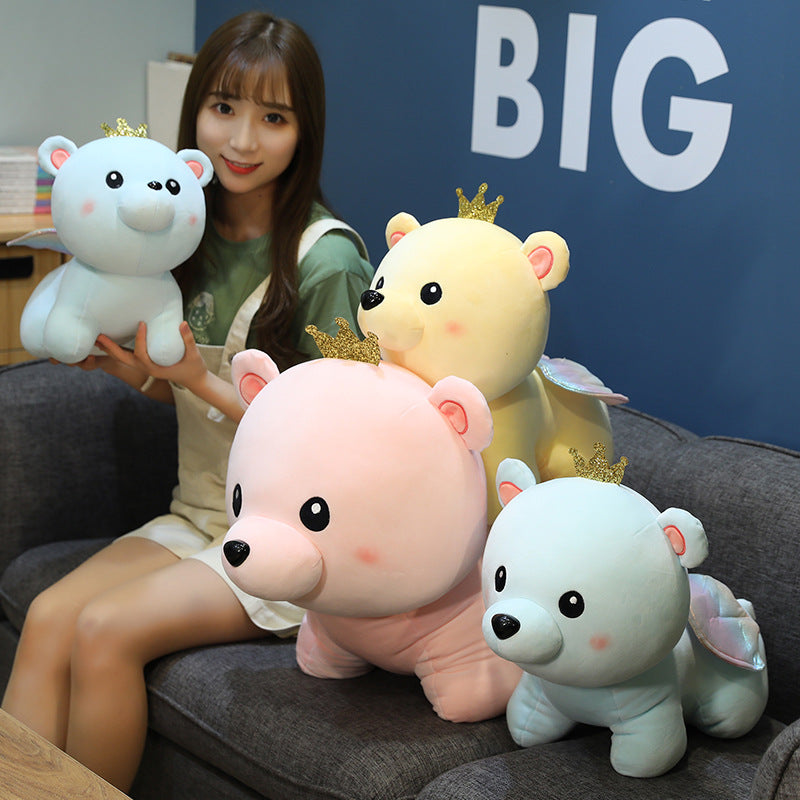 Shop Kawaii Angelic Nursery Decor Teddy Bear - Stuffed Animals Goodlifebean Giant Plushies
