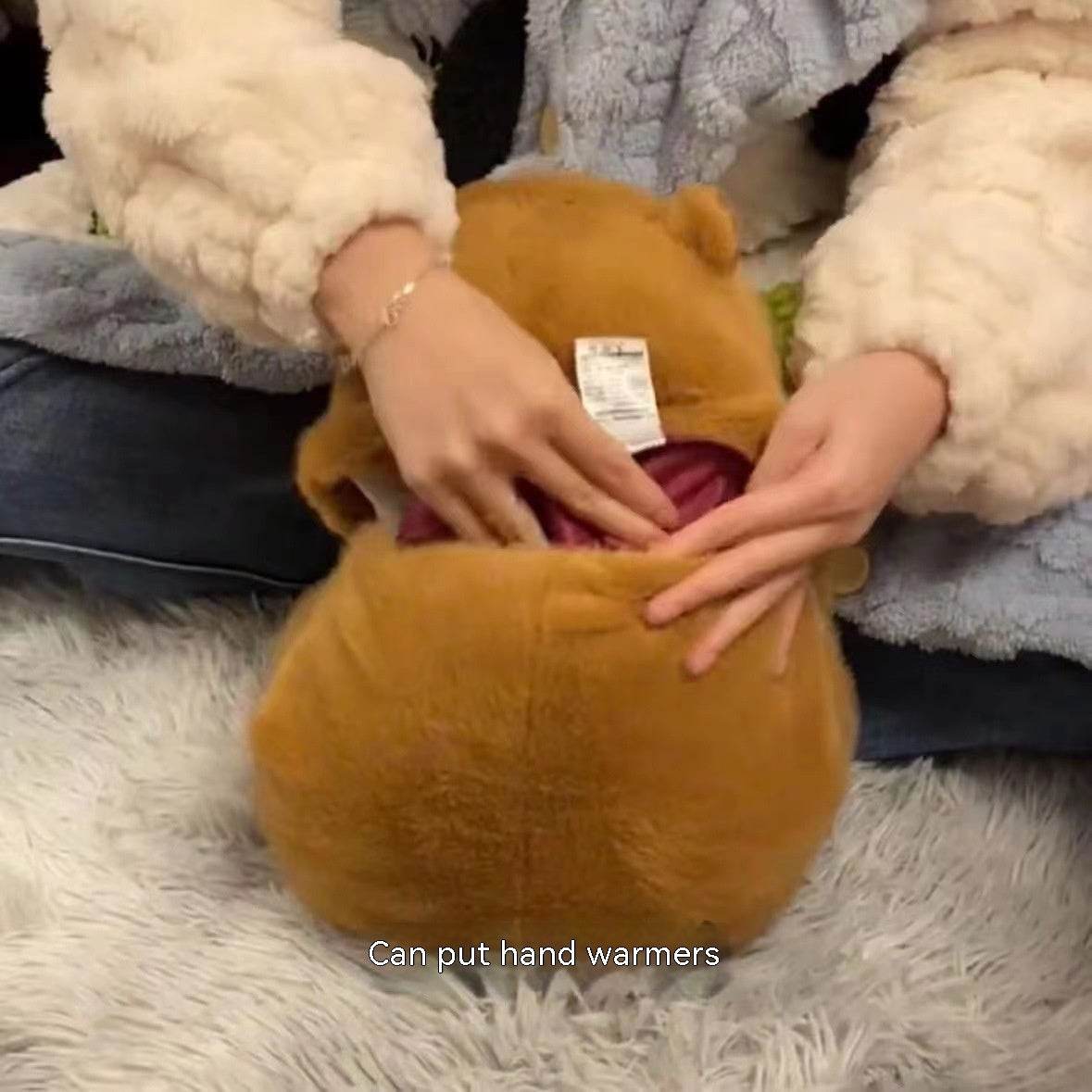 Capybara Hand Warming Plushie - Goodlifebean