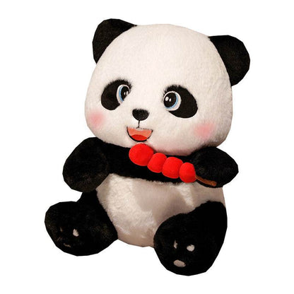 Shop Cherry Chomper Panda Plush - plush Goodlifebean Plushies | Stuffed Animals