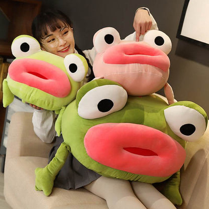 Giant Frog Plushie - Goodlifebean