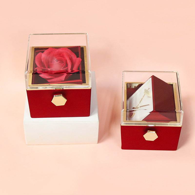 Rotating Eternal Rose Gift Box - Goodlifebean