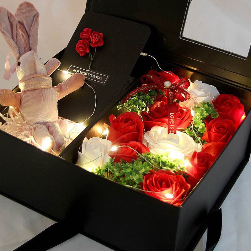 Preserved Rose Soap Gift Box