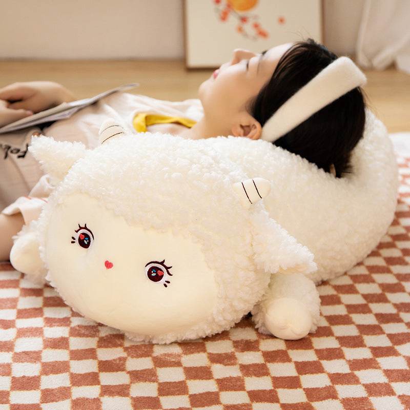 Kawaii Chonky Sheep Plushie | Stuffed Animal Sheep - Goodlifebean