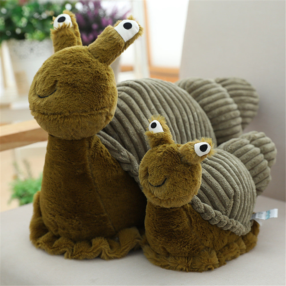 Shop Slowie: The Snuggly Snail Plushie | Stuffed Animal Snail - Goodlifebean Plushie | Stuffed Animal