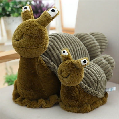 Shop Slowie: The Snuggly Snail Plushie | Stuffed Animal Snail - Goodlifebean Plushie | Stuffed Animal