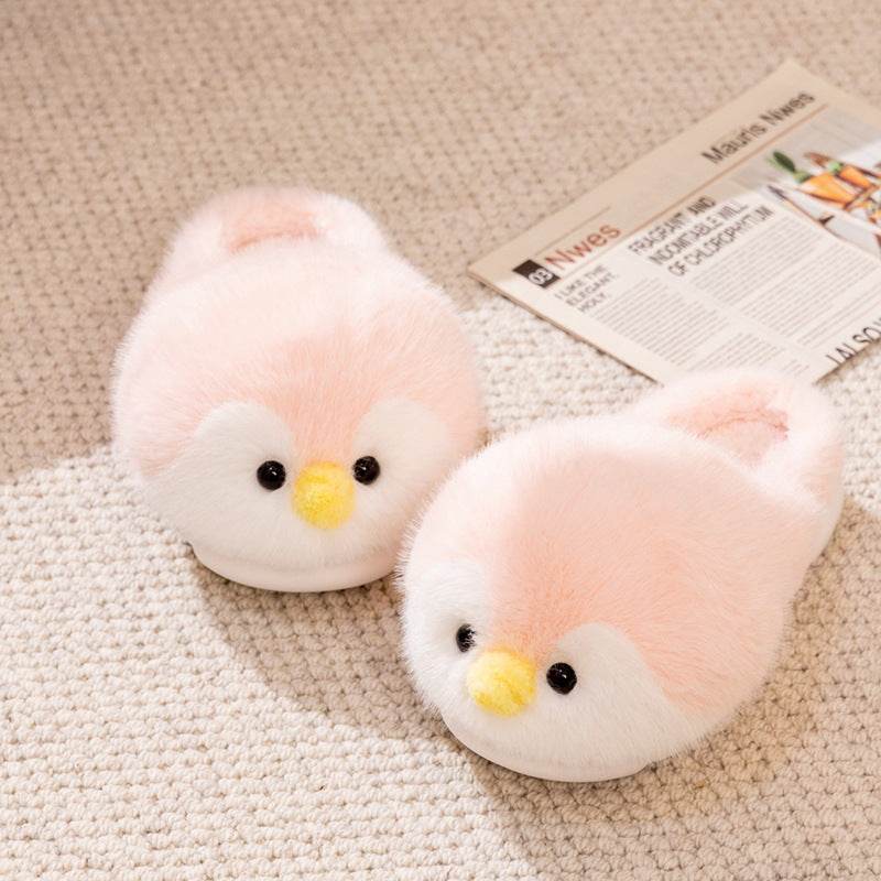 Happy Feet | Kawaii Penguin Plush Slippers - Goodlifebean