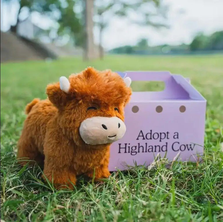 Chunky Highland Cow Plushie - Goodlifebean product_type