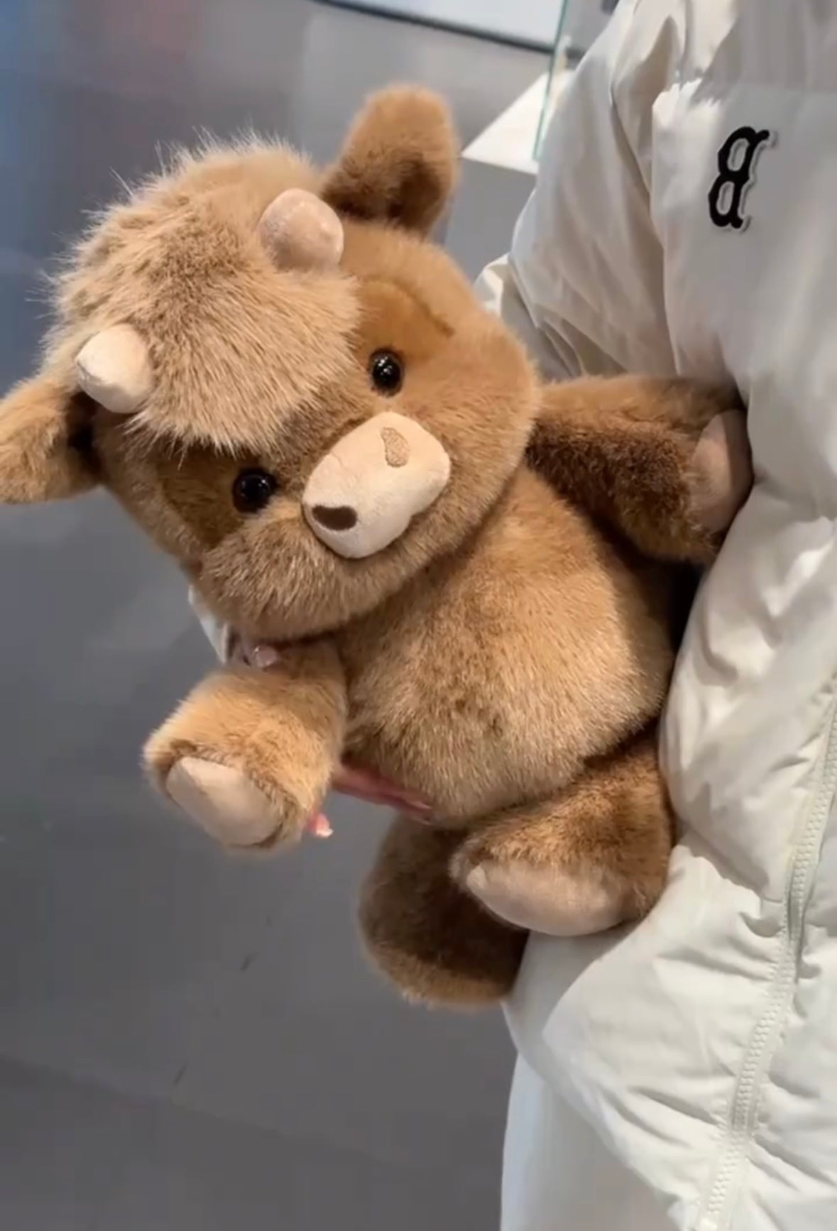 Chubby Highland Cow Plushie