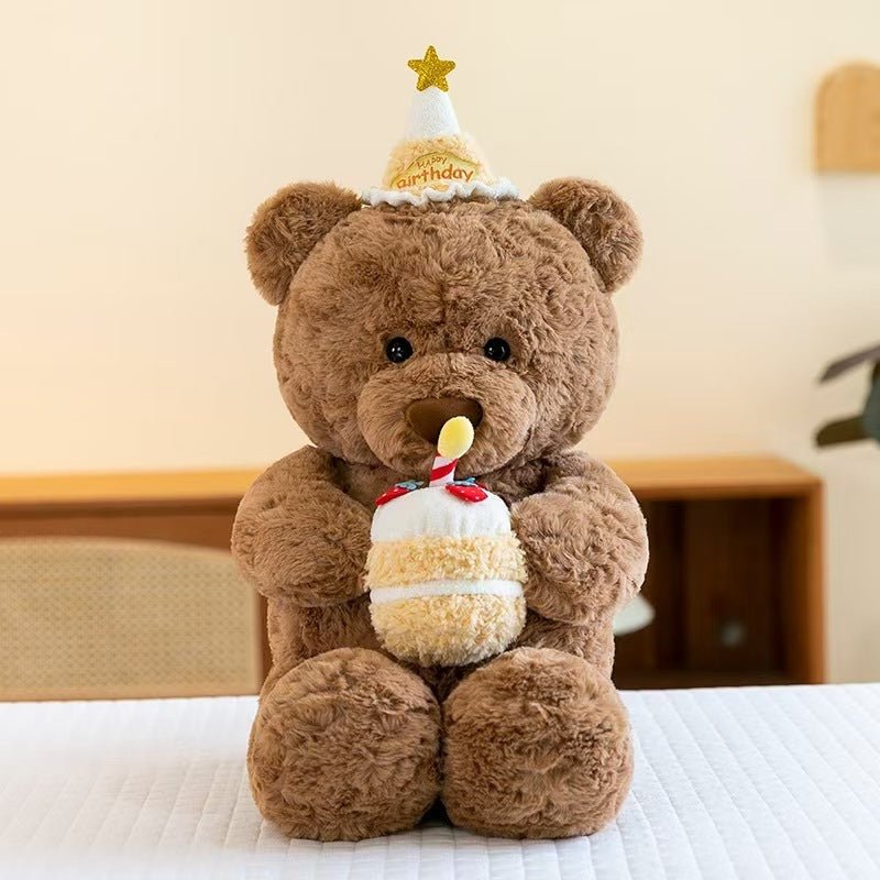 Confetti: Mini Brown Birthday Bear - Goodlifebean product_type