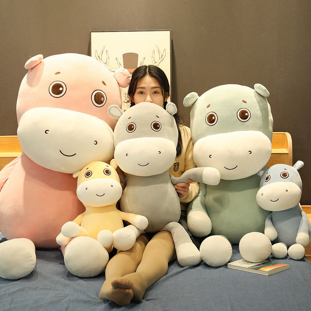 Shop Gloria: Kawaii Baby Hippo Plushie - Goodlifebean Plushies | Stuffed Animals