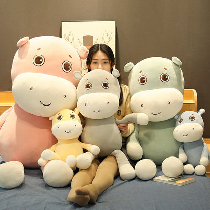 Shop Gloria: Kawaii Baby Hippo Plushie - Goodlifebean Plushies | Stuffed Animals