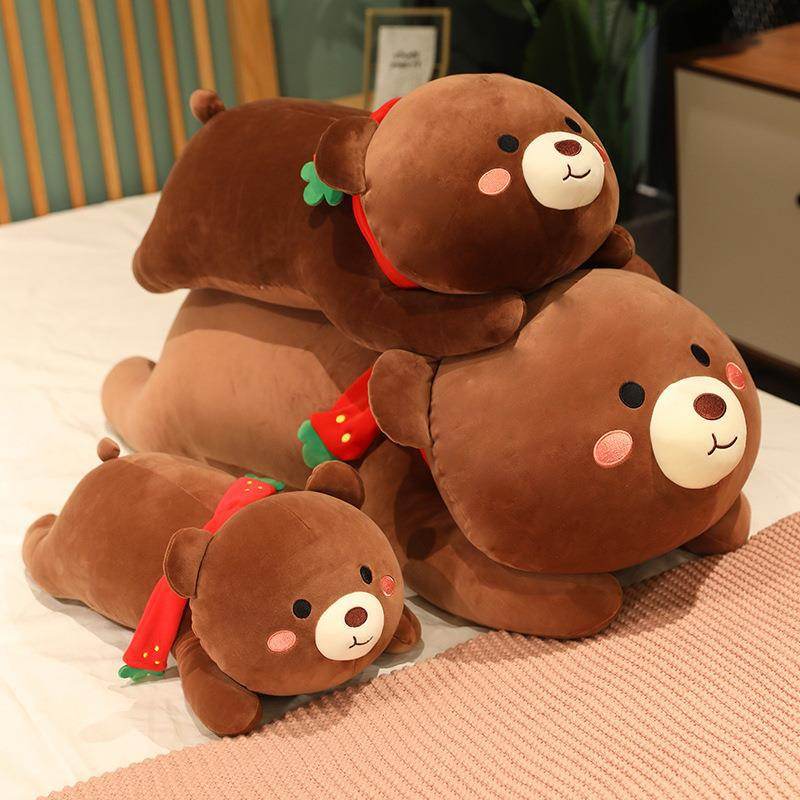 Shop Giant Cuddly Brown Bear Plushie - Stuffed Animals Goodlifebean Plushies | Stuffed Animals