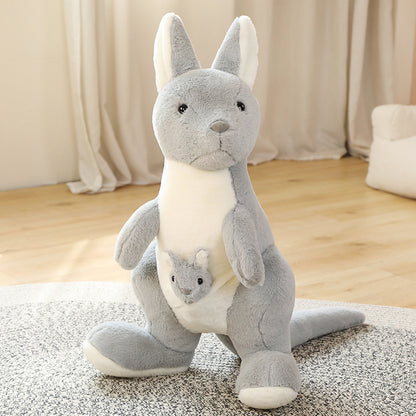KuddleRoos: Mommy & Mini Kangaroo Plushie