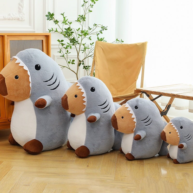Jawsy: Massive Capybara Shark Plushie - Goodlifebean product_type