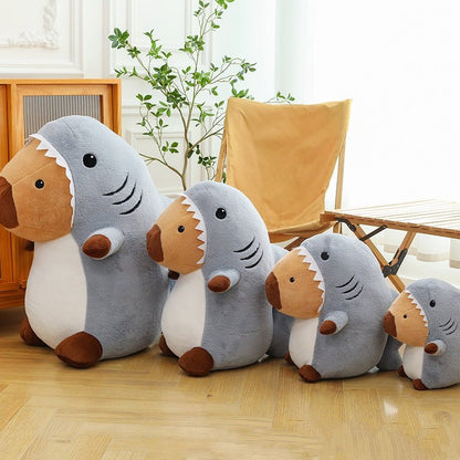 Jawsy: Massive Capybara Shark Plushie - Goodlifebean product_type